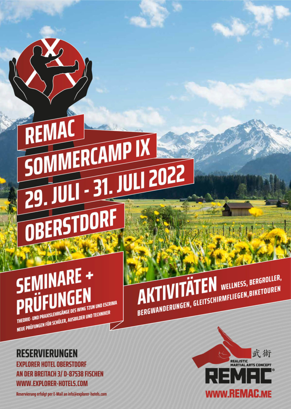 REMAC Poster Sommercamp 2022