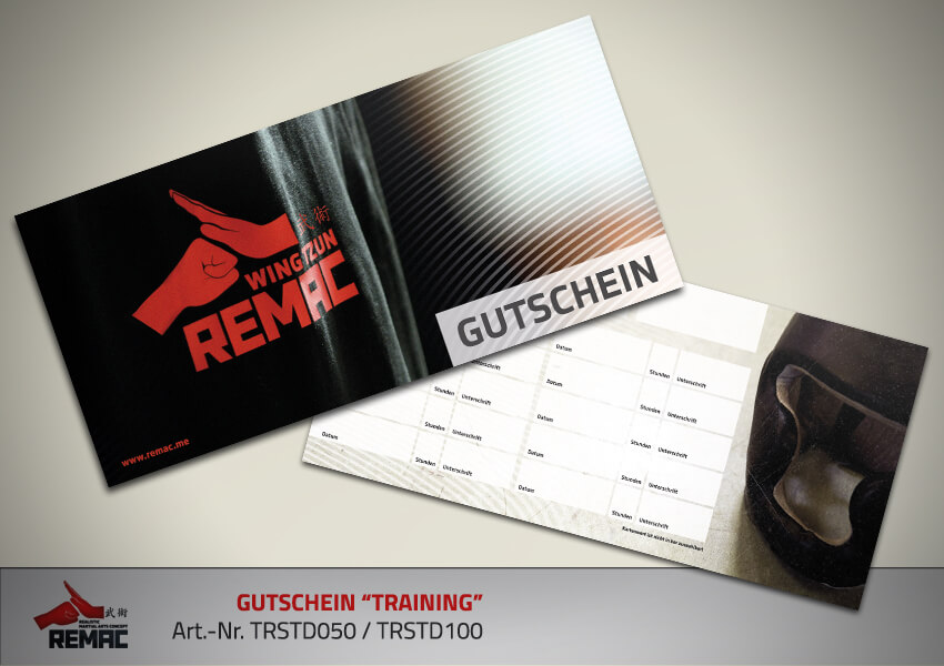 REMAC Gutschein Training